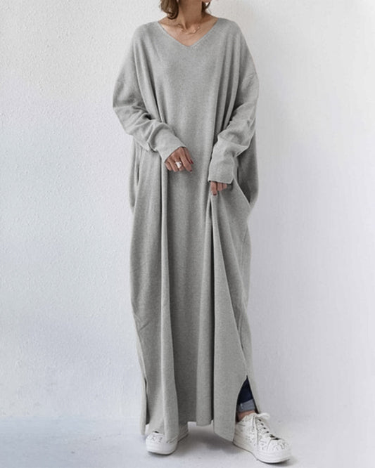 Nora | Elegant Casual V-Neck Dress