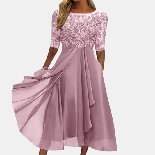 Rubi™ Elegant Dress - Pink