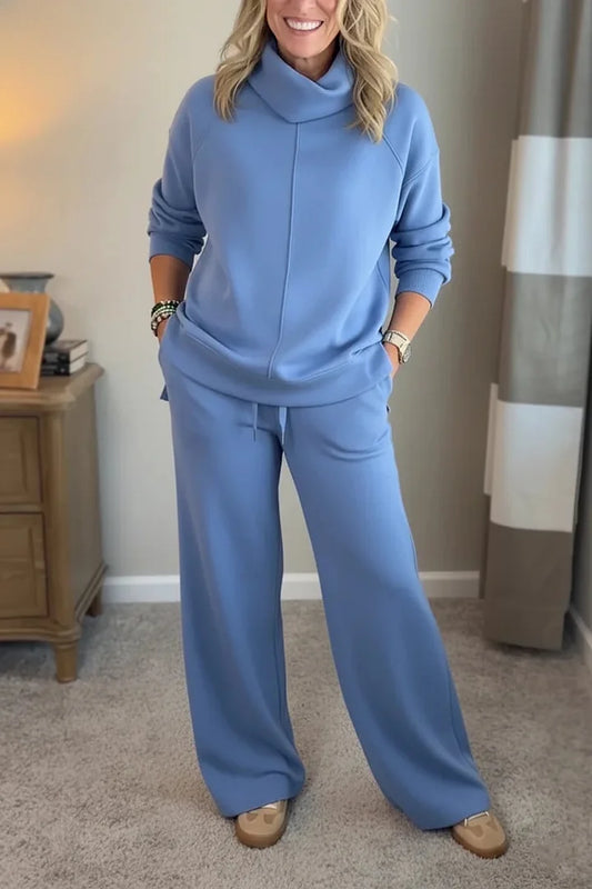 Colleen™ | Women Casual Turtle-neck 2 Piece
