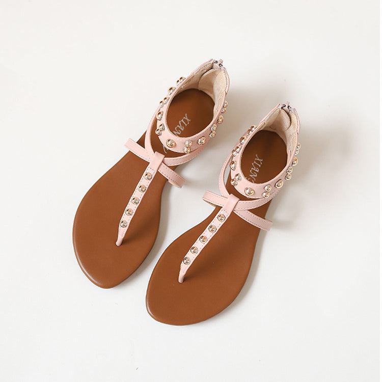 Valeria | Casual Roman Beach Sandals