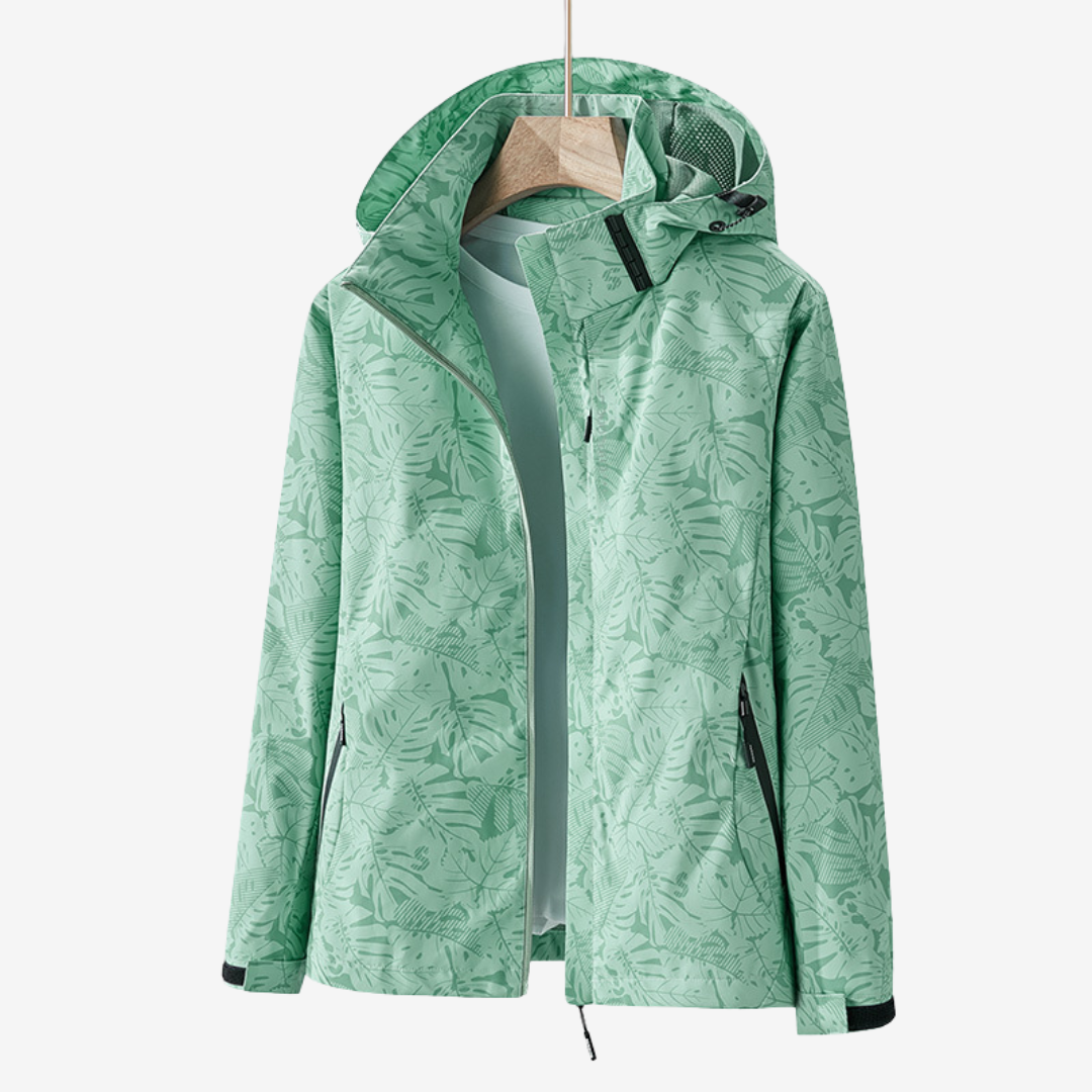 Ellie Waterproof Windbreaker Green