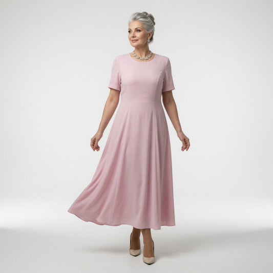 Valerie™ Floral Ceremony Dress - Pink detail