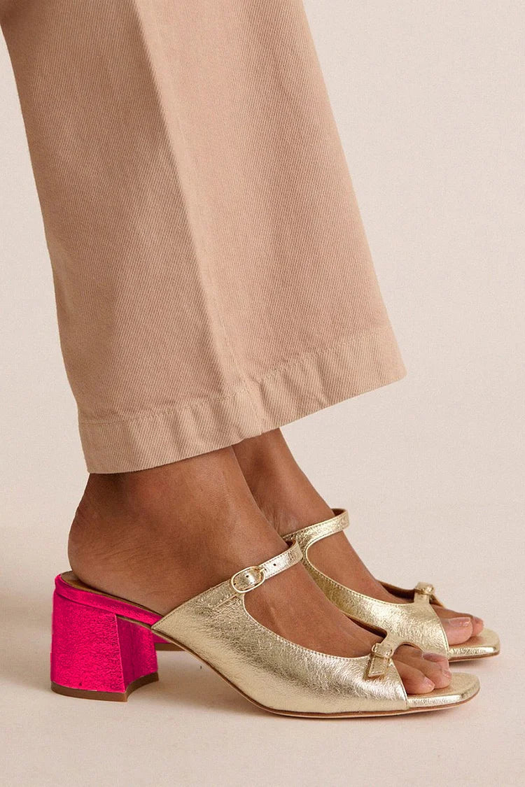 Valencia™ Elegant Riviera Sandals - Gold
