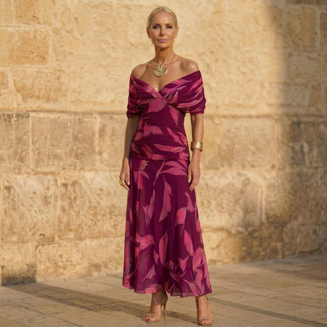 Ivy™ Leaf Print Dress