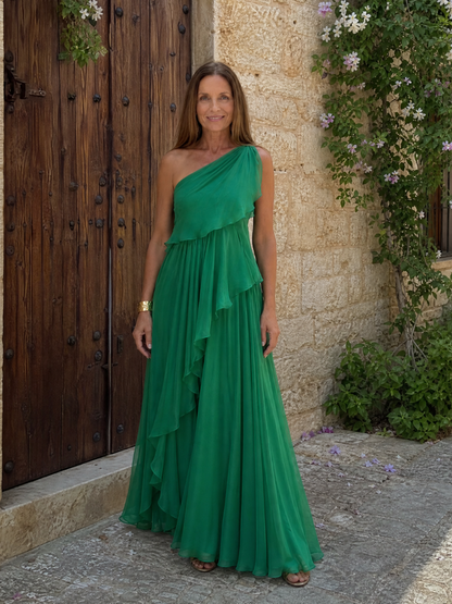 Tracey™ Cascading Ruffle Maxi Dress