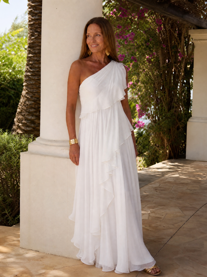 Tracey™ Cascading Ruffle Maxi Dress