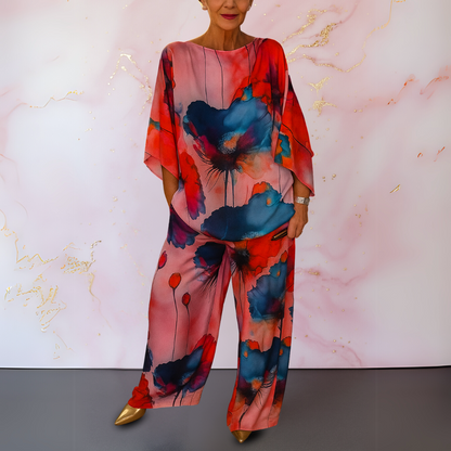 Maelora™ Satin Two-Piece Set