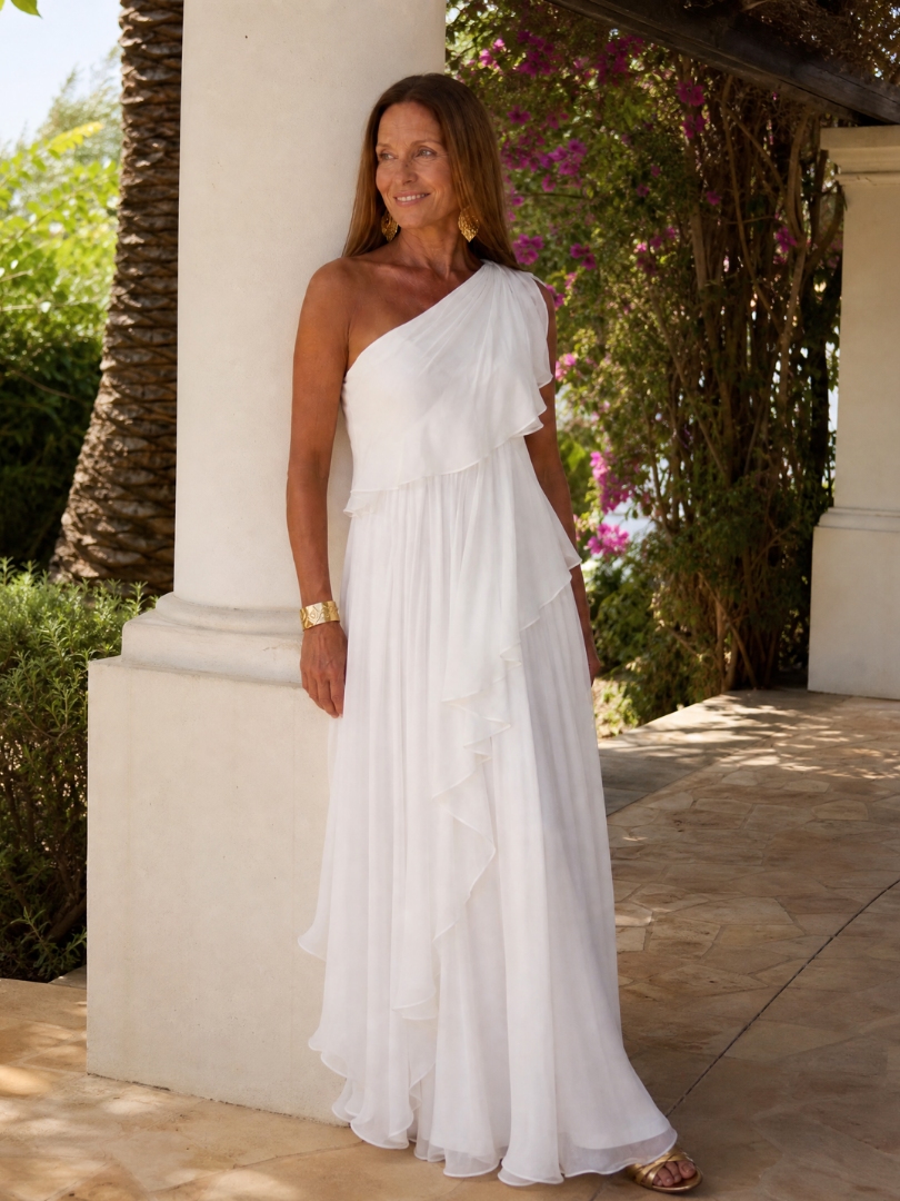 Tracey™ Cascading Ruffle Maxi Dress