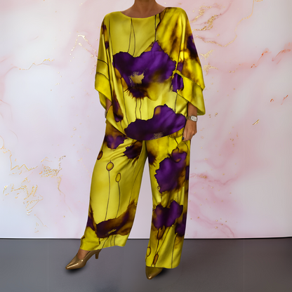 Maelora™ Satin Two-Piece Set