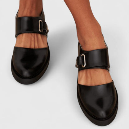 Margaux Orthopedic Mary Jane Heels - side view