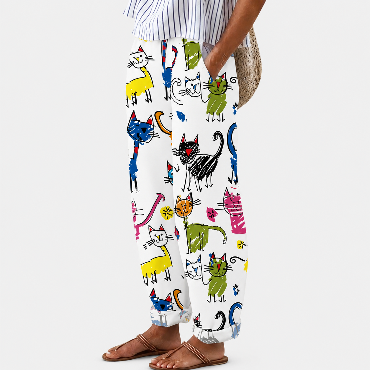 Tessa™ Happy Cats Comfort Pants