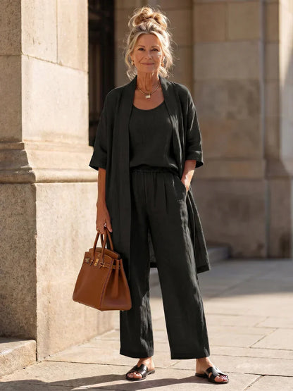 Lorrin Elegant Set in Black
