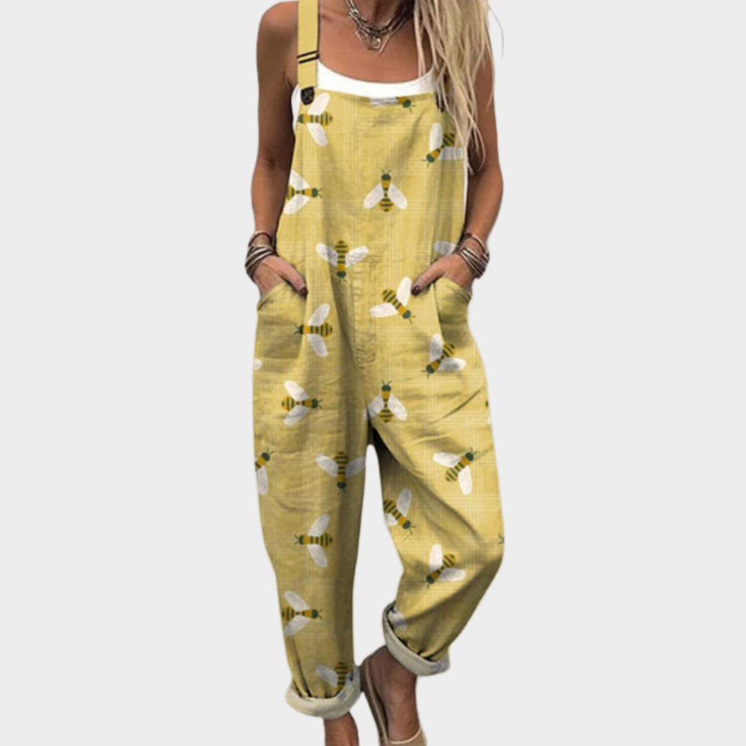 Ava™ Printed Jumpsuit