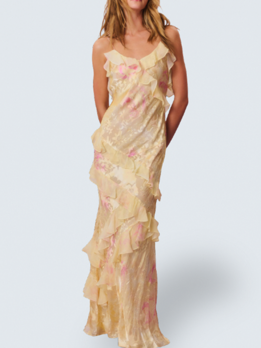 Darcel | Ruffle Maxi Dress