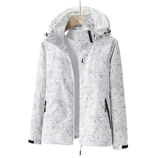 Ellie Waterproof Windbreaker White