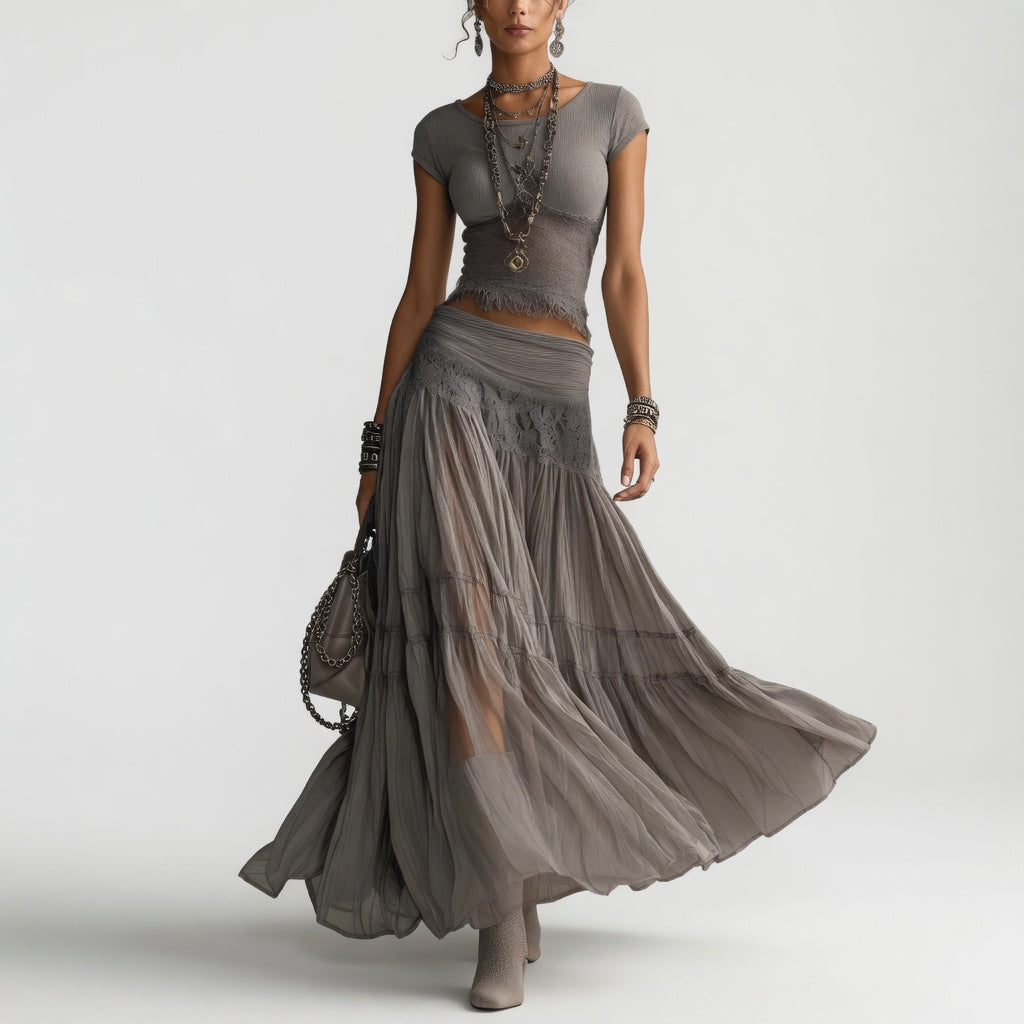 Noelle™ Voile Draped Set