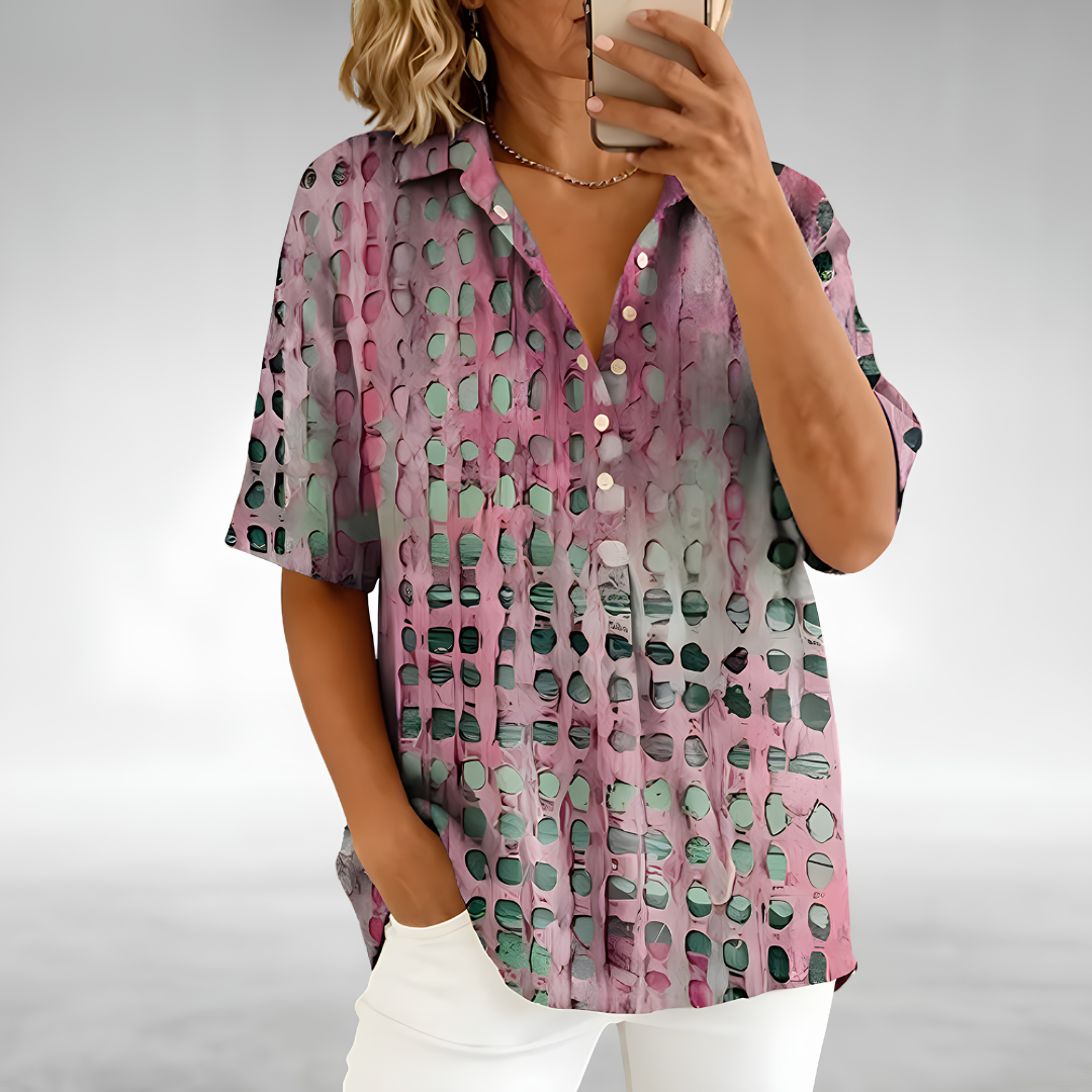 Melody Relaxed Comfort Top Pink