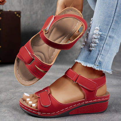 Celina Sandal - Venice Red