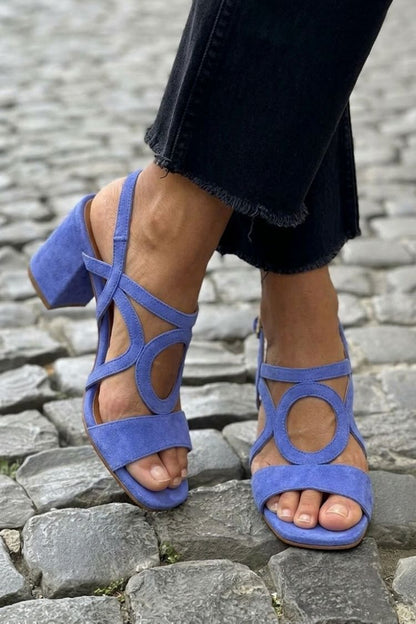 Valentina sandal in Blue