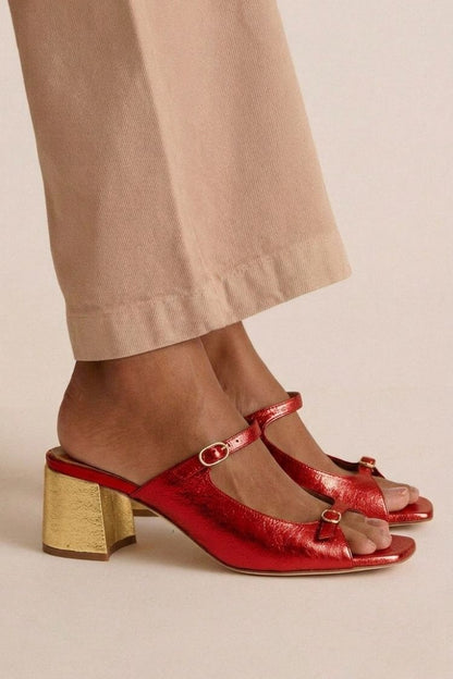 Valencia™ Elegant Riviera Sandals - Red