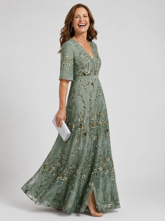 Selora™ Halter Bloom Flow Maxi Dress