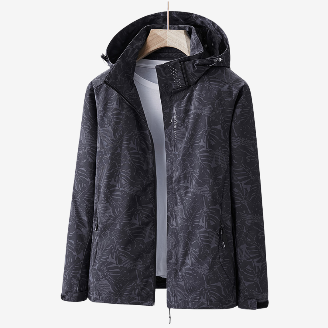 Ellie Waterproof Windbreaker Black