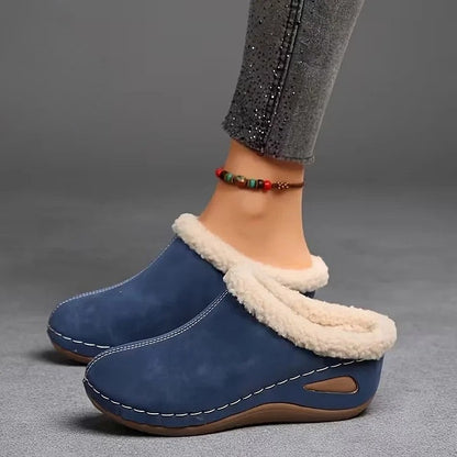 Josie | Cozy Fur-Lined Slip-On Sandals