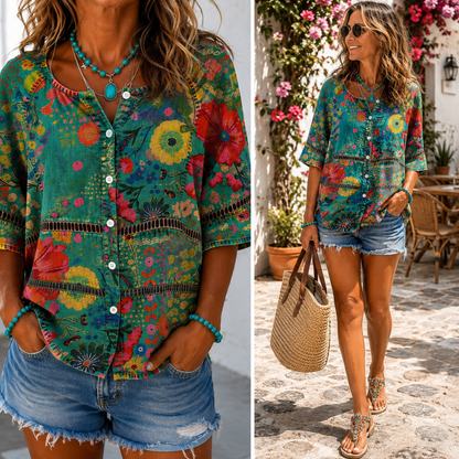 Lila™ Floral Blouse