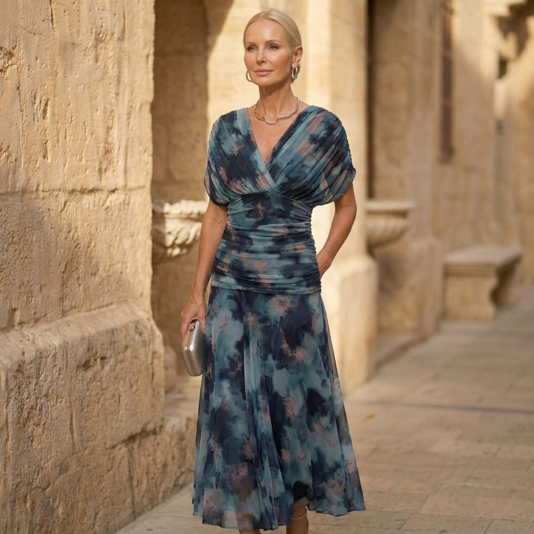 Aurora™ Watercolor Dress