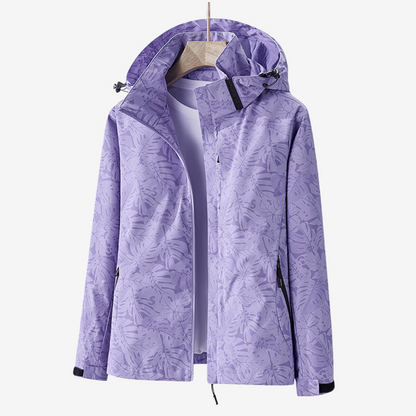 Ellie Waterproof Windbreaker Purple