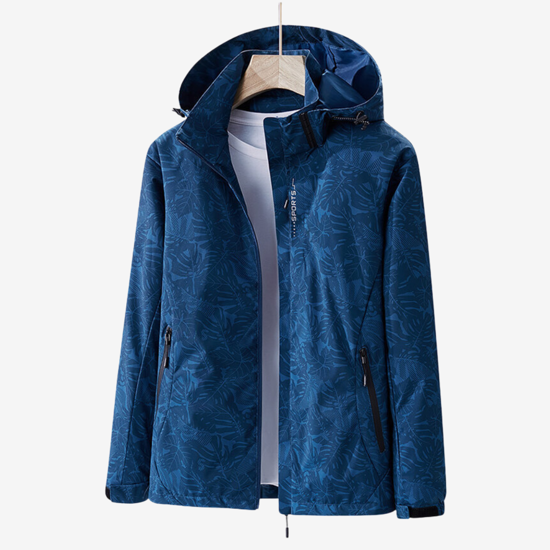 Ellie Waterproof Windbreaker Navy Blue
