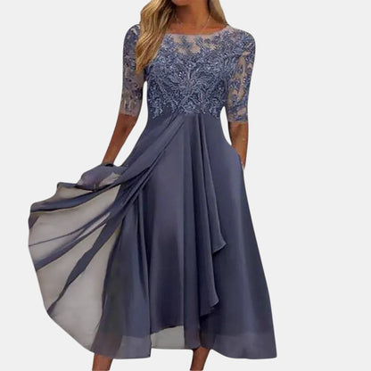 Rubi™ Elegant Dress - Purple