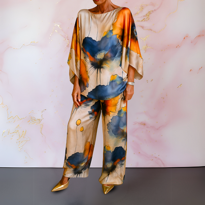 Maelora™ Satin Two-Piece Set