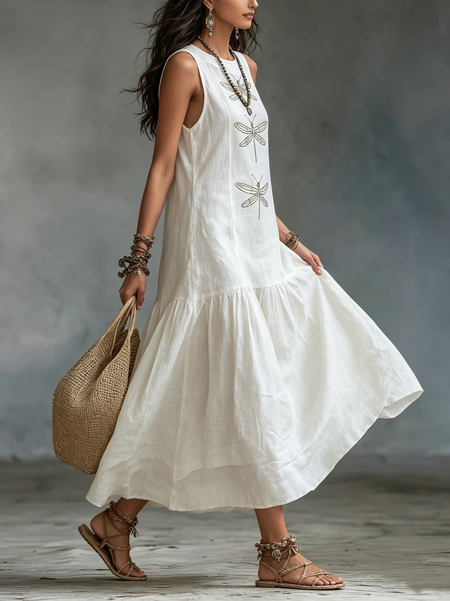 Geneva™ Sleeveless Maxi Dress - detail