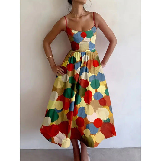 Averleigha Painted Joy Midi Dress