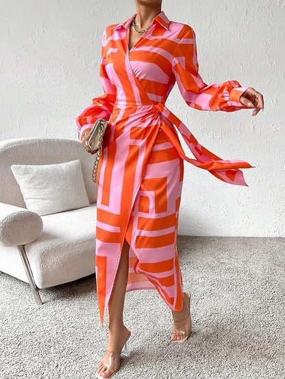 Adriana™ | Printed Wrap Dress
