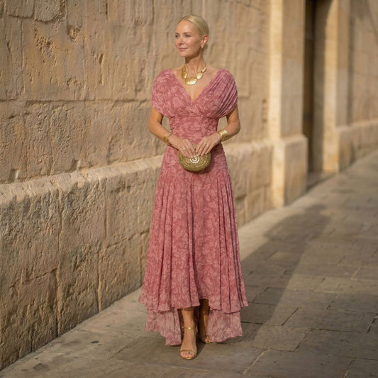 Amelia™ Pink Fluid Dress