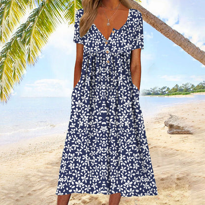 Florence™ Floral Print Dress detail