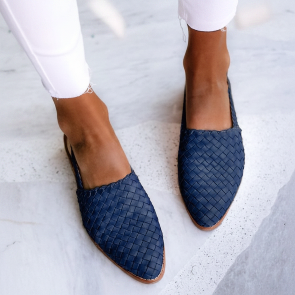 Monica™ Comfort Slip-On Shoes - Blue