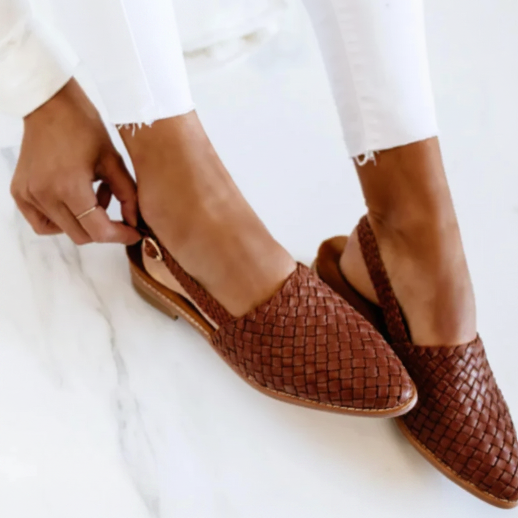 Monica™ Comfort Slip-On Shoes - Brown