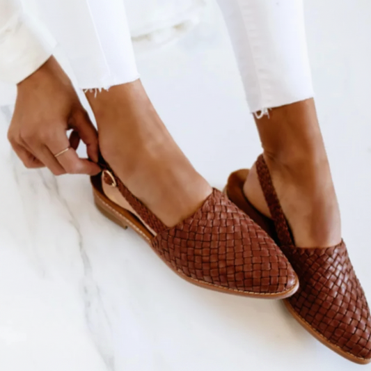 Monica™ Comfort Slip-On Shoes - Brown
