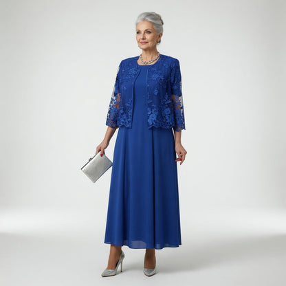 Valerie™ Floral Ceremony Dress - Blue