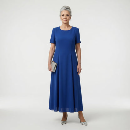 Valerie™ Floral Ceremony Dress - Blue detail