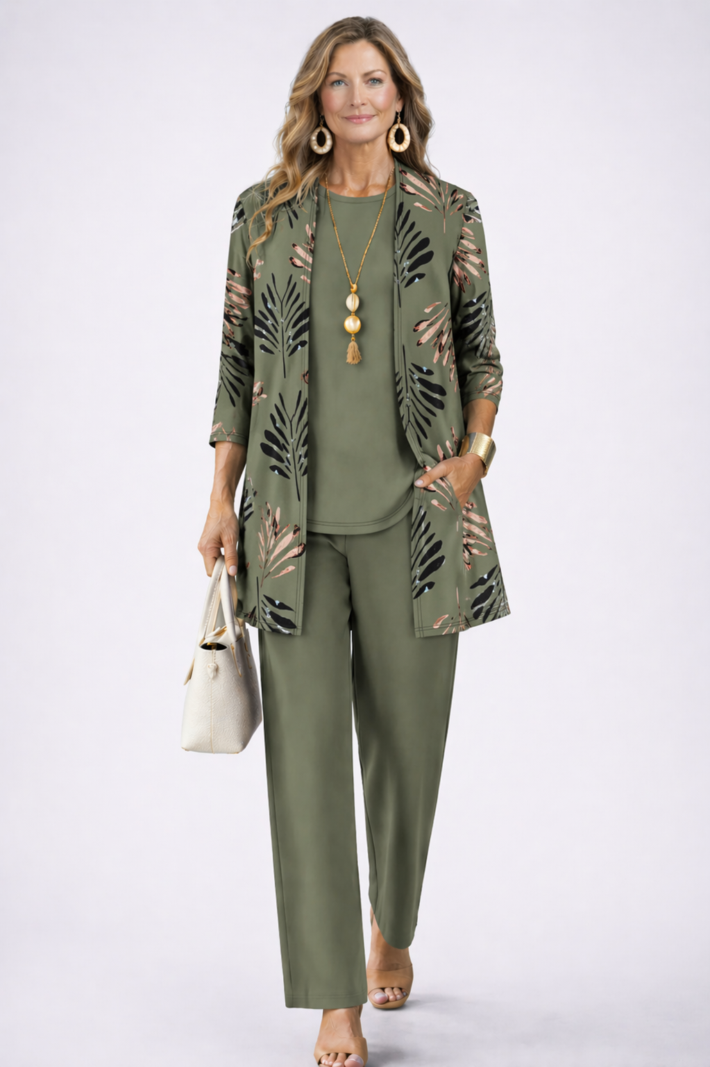 Jenilyn™ Classic Elegance Three-Piece Set - Green