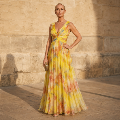 Isel™ Soft Wrap Maxi Dress