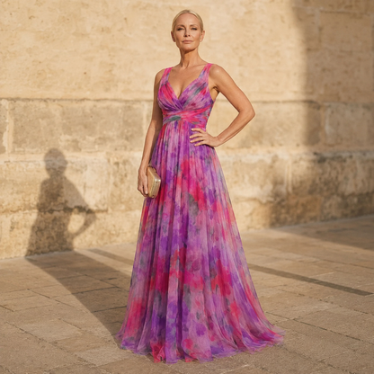 Isel™ Soft Wrap Maxi Dress