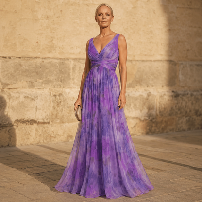 Isel™ Soft Wrap Maxi Dress