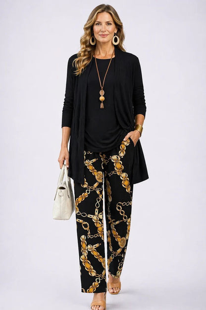 Jenilyn™ Classic Elegance Three-Piece Set - Black