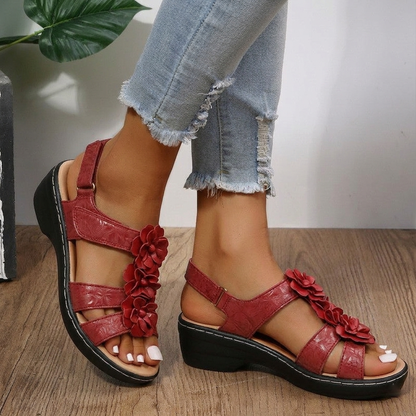 Liora™ Orthopedic Comfort Sandals - Red