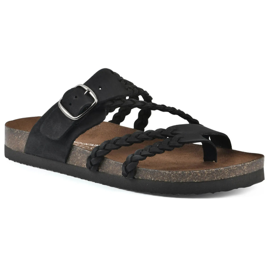 Melissa™ Orthopedic Braided Strap Sandal - Black